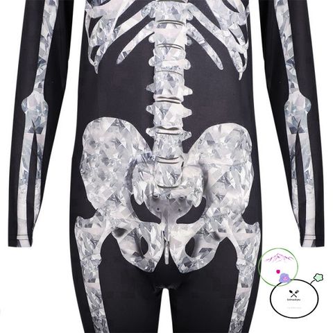 Set Trang Phục Thần Chết Halloween Cho Người Lớn và Trẻ Em - Cosplay Đầu Lâu Huyền Bí - Thời Trang Ma Quái 2023