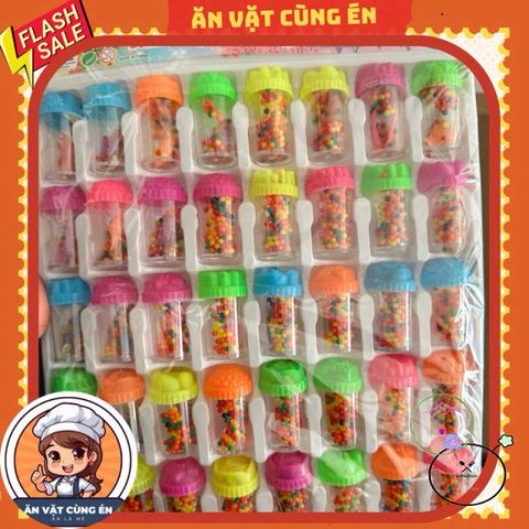Bộ 40 Lọ Hạt Nở Nhiều Màu Sắc - Đồ Trang Trí Sinh Vật Dễ Thương Hấp Dẫn Cho Trẻ Em và Người Lớn