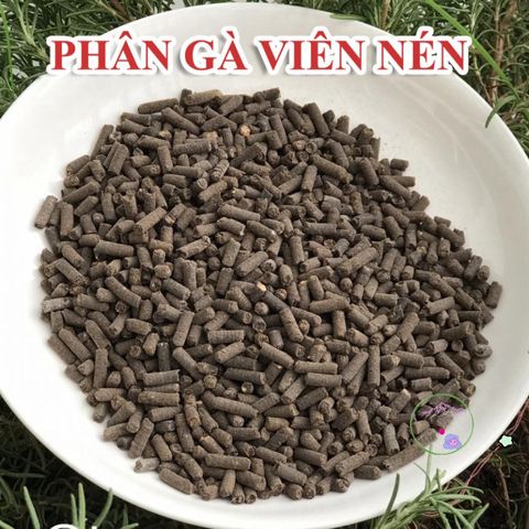 Viên phân gà hữu cơ khoáng Nhật Bản lên men dinh dưỡng cao - Giúp cây phát triển khỏe mạnh, cải tạo đất hiệu quả 500g/1kg