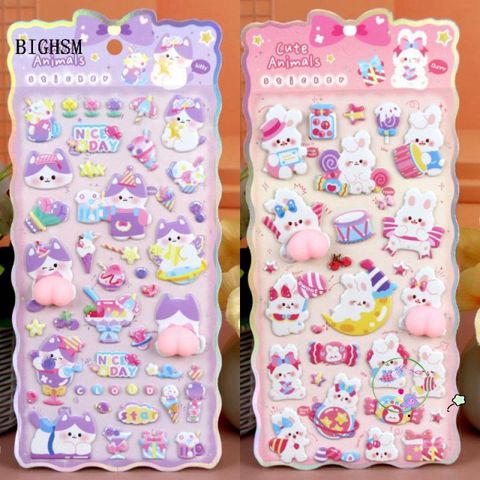 Decal Dễ Thương 3D Kawaii Chó Mèo - Hình Dán Trang Trí Điện Thoại & Laptop, Quà Tặng Sáng Tạo cho Bạn Bè Và Trẻ Em