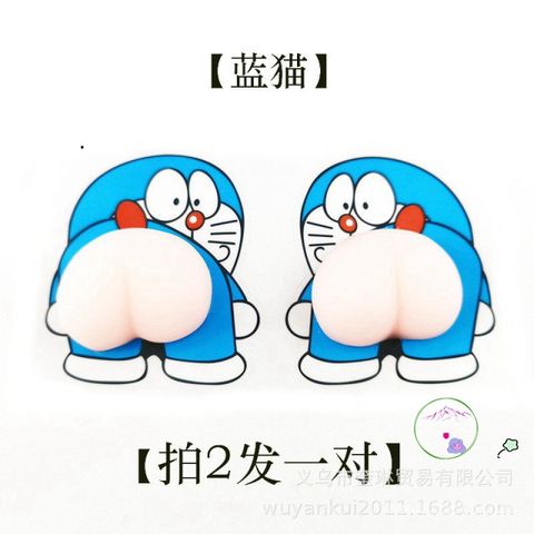 Miếng Dán Hình Dễ Thương Cho Xe - Bảo Vệ Gương Chiếu Hậu Khỏi Va Chạm, Chất Lượng Cao, Quà Tặng Độc Đáo Cho Tín Đồ Xe Cộ