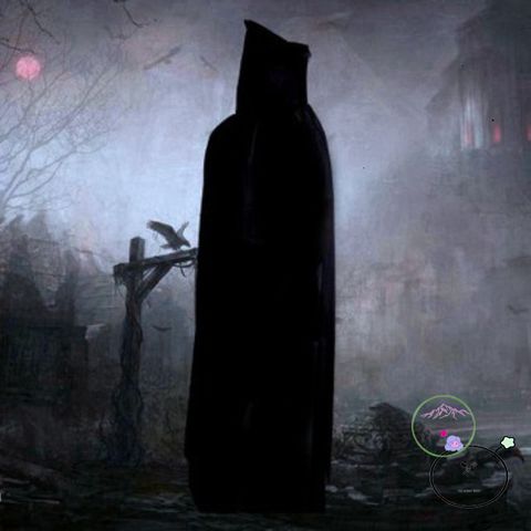 Bộ Hóa Trang Thần Chết Halloween Cao Cấp - Trang Phục Ma Mị Dành Cho Nam Nữ Với Mặt Nạ Kèm Theo