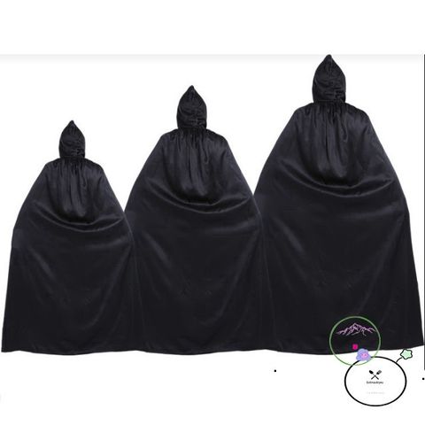 Bộ Hóa Trang Thần Chết Halloween Cao Cấp - Trang Phục Ma Mị Dành Cho Nam Nữ Với Mặt Nạ Kèm Theo