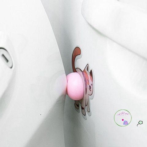 Miếng Dán Silicon Hình Quả Đào 3D Dễ Thương - Dán Điện Thoại, Xe Máy, Giảm Stress, Bảo Vệ Cửa, Chất Liệu PVC Chống Nước