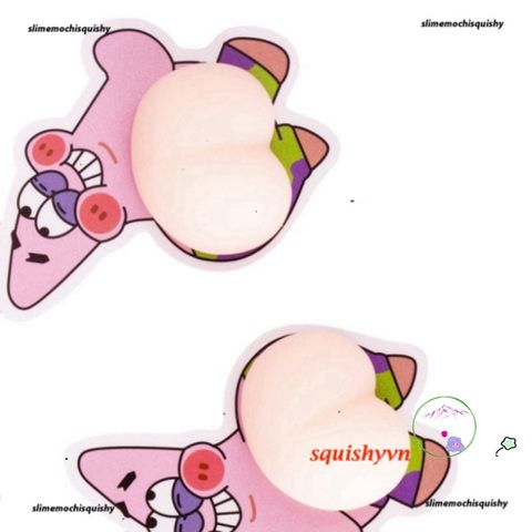 Decal Silicon Hình Mông Đào - Sticker Dán Laptop Dễ Thương Mochi Squishy Chống Xước, Giảm Stress, Trang Trí Sáng Tạo