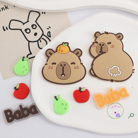 Miếng Dán Jibbits Hình Kapibala Dễ Thương Cho Trẻ Em - Phụ Kiện Tạo Điểm Nhấn Cho Giày Chân Thoải Mái