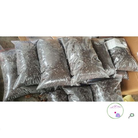 Hỗn hợp Dinh Dưỡng Gieo Trồng Cây 1kg - Sơ Dừa, Trùn Quế, Trấu Hun, Peat Moss, Đá Chân Châu, Phân Supersoil 552596