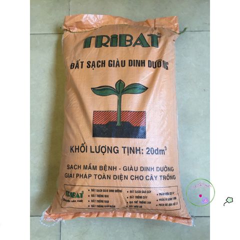 Đất Dinh Dưỡng Tribat 1kg - Giá Thể Chất Lượng Cao Hỗ Trợ Chăm Sóc Cây Trồng và Ươm Mầm Hạt, Phân Bón Tự Nhiên