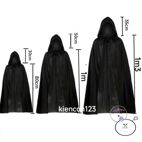 Trang Phục Thần Chết Kinh Dị Halloween - Áo Choàng Hóa Trang Độc Đáo Cho Bữa Tiệc Hoá Trang