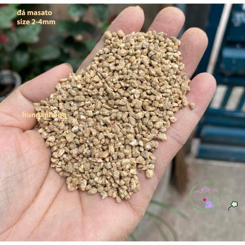 Đá Maifan Masato H.A.N 1kg - Giá Thể Trồng Cây Cảnh Sen Đá, Xương Rồng, Bonsai, Kích Thước 2–4mm / 3–6mm, Khoáng Chất Tự Nhiên Hàn Quốc