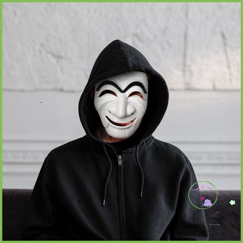 Mặt Nạ Cosplay Money Heist Salvador Dali - Phụ Kiện Halloween và Tiệc Hóa Trang Độc Đáo, Thoáng Khí và Thực Tế