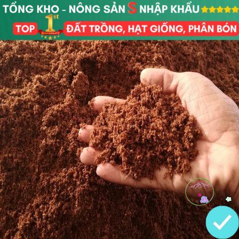 Mụn Xơ Dừa Đã Qua Xử Lý 1kg - Đất Trồng Cây An Toàn Tự Nhiên, Thích Hợp Cho Ươm Mầm Rau, Hoa Và Cây Cảnh