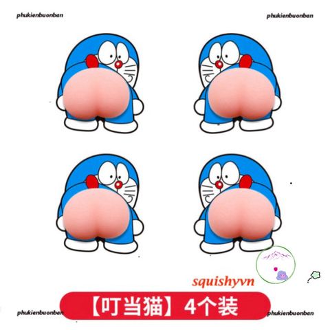 Bộ 30 Hình Dán Silicon Mông Đào Mochi Squishy - Trang Trí Máy Tính Bảng, Giảm Stress, Dễ Thương, Chống Sốc, Dành Cho Người Yêu Thích Đồ Chơi Vui Nhộn