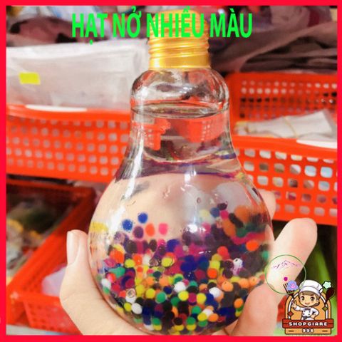 Bộ Viên Hạt Nở Tô Màu - Hơn 100 Viên Hạt Nở Tạo Tiểu Cảnh Hoa và Đất Trồng Cây Trang Trí Thủy Tinh