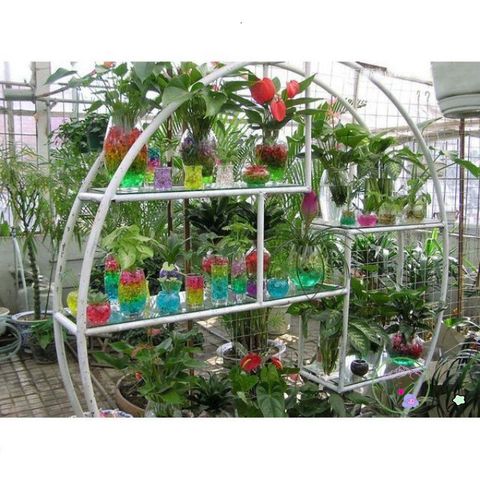Ống Nhựa Chứa Hạt Tinh Thể Trồng Cây Nhiều Màu - Trang Trí Nhà Cửa Kiểu Độc Đáo và Nguyên Liệu Làm Slime