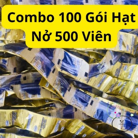 Combo 100 Gói Hạt Nở 7-8 mm - Tinh Thể Nở Mở Rộng Cho Dự Án Sáng Tạo, Hoàn Hảo Cho Cà Rốt Thạch