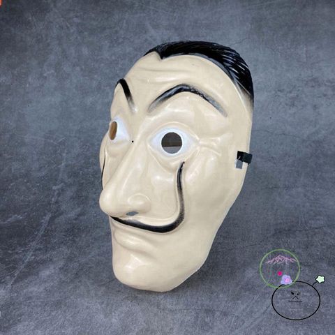 Mặt Nạ Salvador Dali Halloween - Phụ Kiện Cosplay Tiệc Hóa Trang, Quà Tặng Độc Đáo từ La Casa de Papel