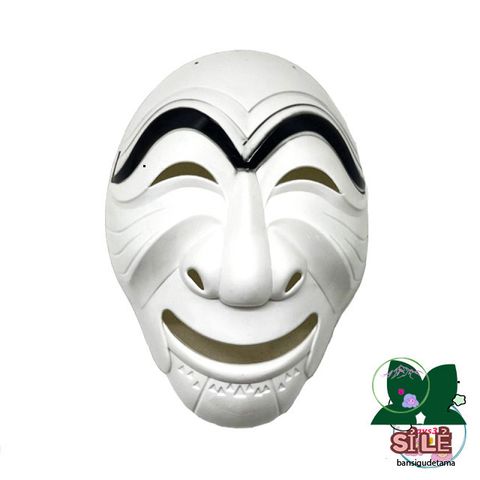 Mặt Nạ Kim Mao Sư Vương Money Heist - Đồ Hóa Trang Halloween và Trung Thu Chất Liệu Nhựa Bền Đẹp 18x22cm