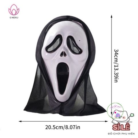 Mặt Nạ Quỷ Halloween - Thiết Kế Kinh Dị Độc Đáo, Phụ Kiện Hóa Trang Cho Tiệc Tùng & Lễ Hội