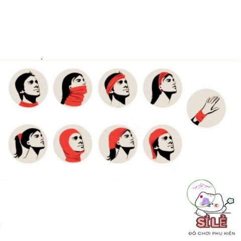 Khăn Turban Đa Năng 2025 - Khăn Phượt Co Giãn 4 Chiều, Màu Sắc Tươi Vui, Phụ Kiện Thời Trang Thoải Mái Cho Tín Đồ Đam Mê Khám Phá