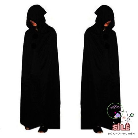 Áo Choàng Halloween Cosplay Ma Cà Rồng & Tử Thần Cho Người Lớn & Trẻ Em - Điểm Nhấn Bí Ẩn Cho Bữa Tiệc Hóa Trang