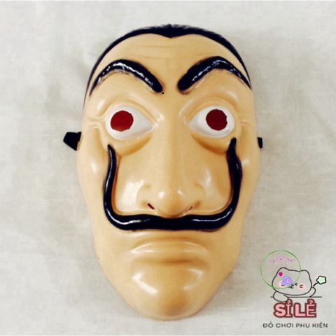 Mặt Nạ Dali Money Heist - Biểu Tượng Đặc Trưng Phim Hành Động, Phong Cách Độc Đáo Cho Fan Thích Chơi Đồ Nghệ Thuật