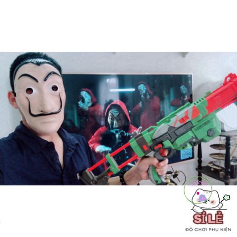 Mặt Nạ Dali Money Heist - Biểu Tượng Đặc Trưng Phim Hành Động, Phong Cách Độc Đáo Cho Fan Thích Chơi Đồ Nghệ Thuật