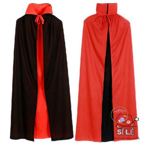 Áo Choàng Vương Giả Đỏ - Trang Phục Halloween cho Phù Thủy và Cosplay Cướp Biển - Bộ Phụ Kiện Vương Miện Hấp Dẫn