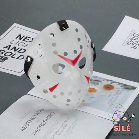 Mặt Nạ Khúc Côn Cầu Jason Halloween - Phụ Kiện Cosplay Kinh Dị Cho Người Lớn - Quà Tặng Lễ Hội Độc Đáo
