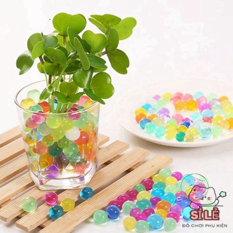 Hạt Tinh Thể Thủy Sinh Nhật Bản 10g - Hạt Nở Màu Sắc Rực Rỡ Cho Cây Cảnh, Trang Trí Nội Thất, An Toàn Cho Trẻ Em