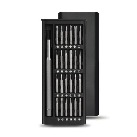 Bộ 24 Tua Vít Nam Châm Chất Liệu Thép Từ Tính Cao Cấp - Dụng Cụ Sửa Chữa Điện Tử, Máy Móc Cỡ Nhỏ