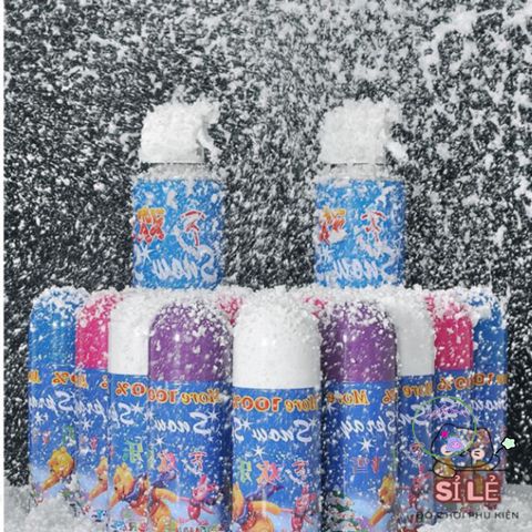 Bộ 3 Bình Xịt Tuyết Giáng Sinh 280ML - Hiệu Ứng Tuyết Rơi Cho Trang Trí Cây Thông Thêm Lộng Lẫy
