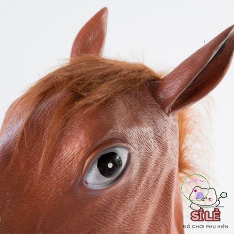Mặt Nạ BoJack Horseman - Phụ Kiện Cosplay Unisex Cho Halloween & Tiệc Tùng - Độc Đáo & Ngộ Nghĩnh