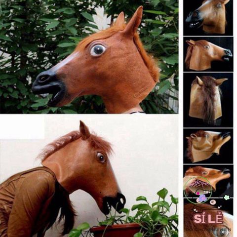 Mặt Nạ BoJack Horseman - Phụ Kiện Cosplay Unisex Cho Halloween & Tiệc Tùng - Độc Đáo & Ngộ Nghĩnh