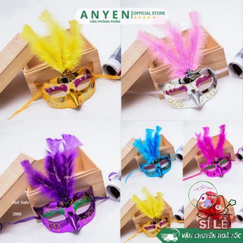 Mặt Nạ Halloween Bướm Trơn Nửa Mặt Độc Đáo - Phụ Kiện Tiệc Tùng, Tạo Ấn Tượng Cho Mọi Dịp Lễ Hội