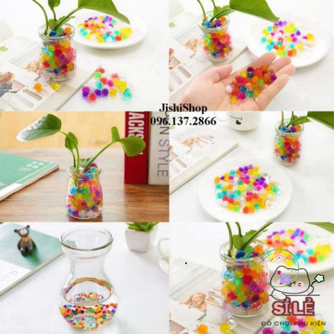 Gói 5000 Hạt Nở Nhiều Màu - Trang Trí Nhà Cửa Sáng Tạo, Tiểu Cảnh Độc Đáo, Hạt Nở Đậm Chất Nghệ Thuật