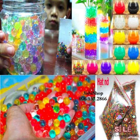 Gói 5000 Hạt Nở Nhiều Màu - Trang Trí Nhà Cửa Sáng Tạo, Tiểu Cảnh Độc Đáo, Hạt Nở Đậm Chất Nghệ Thuật