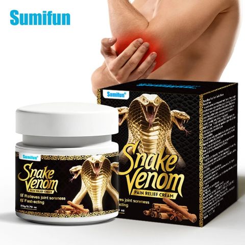 Kem Giảm Đau Cơ Thể Snake - Hỗ Trợ Giảm Đau Nhức, Thư Giãn Cơ Bắp, Mỏi Vai Gáy, Đau Lưng, Tay Chân - Kem Massage Thư Giãn Sức Khỏe