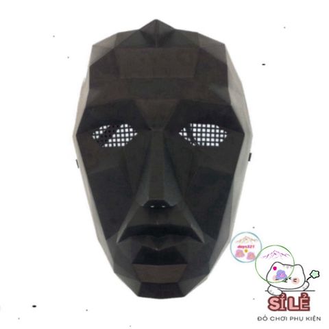 Mặt Nạ Boss Quản Trị Viên Squid Game - Phụ Kiện Halloween Độc Đáo Hóa Trang Thú Vị Cho Tiệc Cosplay Và Sự Kiện Thời Trang