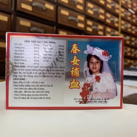 Viên Nang Xuân Nữ Bổ Huyết Vĩnh Quang - Thực Phẩm Chức Năng Tăng Cường Khí Huyết, Điều Kinh và Làm Đẹp Da Nữ Giới