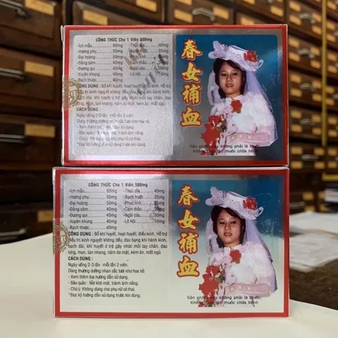 Viên Nang Xuân Nữ Bổ Huyết Vĩnh Quang - Thực Phẩm Chức Năng Tăng Cường Khí Huyết, Điều Kinh và Làm Đẹp Da Nữ Giới