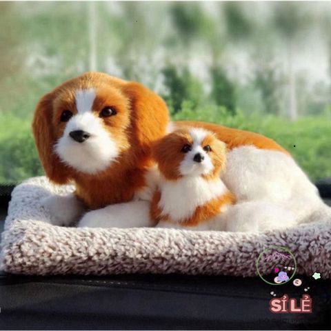 Thú Bông Khử Mùi - Mẫu Chó Mèo Than Hoạt Tính Trang Trí Ô Tô, Văn Phòng - Món Quà Ý Nghĩa Cho Trẻ Nhỏ