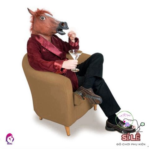 Mặt Nạ Ngựa Latex Halloween - Trang Phục Cosplay Độc Đáo An Toàn Cho Mọi Lứa Tuổi - Quà Tặng Tuyệt Vời Cho Dịp Lễ