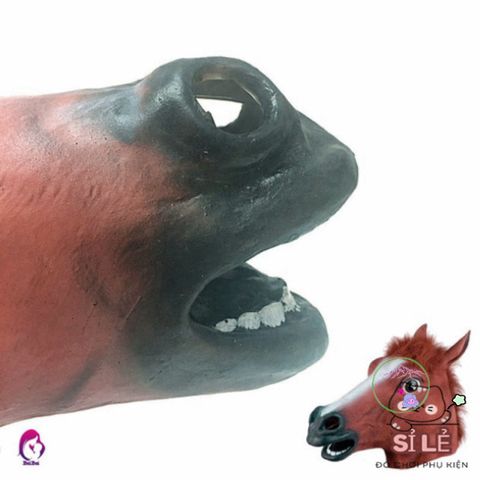 Mặt Nạ Ngựa Latex Halloween - Trang Phục Cosplay Độc Đáo An Toàn Cho Mọi Lứa Tuổi - Quà Tặng Tuyệt Vời Cho Dịp Lễ