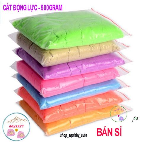 Cát Động Lực 500g - An Toàn và Sáng Tạo Cho Trẻ Nhỏ, Chơi Nghệ Thuật Và Phát Triển Kỹ Năng