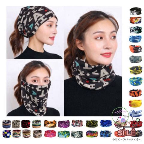 Khăn Đa Năng Chống Nắng Thun Lạnh Nhiều Màu - Phụ Kiện Thời Trang Độc Đáo Cho Mọi Cuộc Phiêu Lưu Ngoài Trời