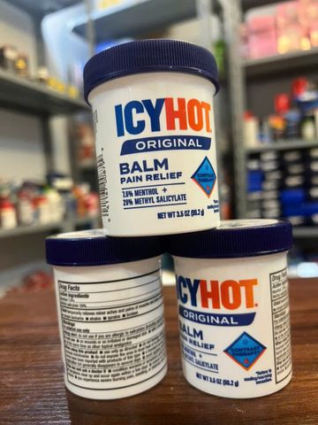 Kem Xoa Giảm Đau IcyHot Original Balm - Dầu Dưỡng Thể Giảm Đau Cơ Khớp Hàng Mỹ, Thoải Mái Sau Tập Luyện 99g