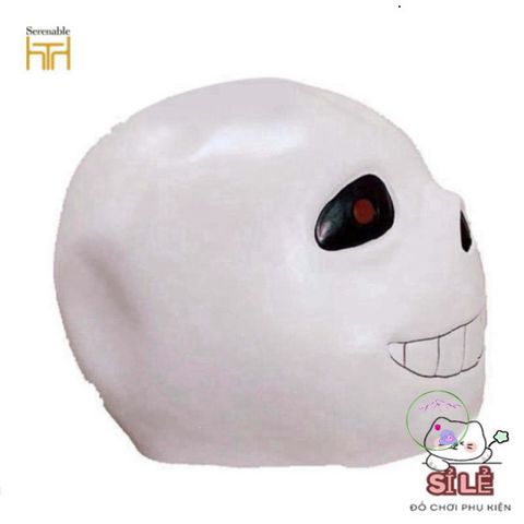 Mặt Nạ Hóa Trang Undertale Sans - Phụ Kiện Halloween Cosplay Người Lớn, Đầu Toàn Diện Độc Đáo, Tạo Ấn Tượng Tại Tiệc Tùng