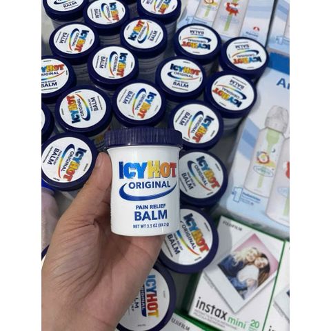 Kem Xoa Giảm Đau IcyHot Original Balm - Dầu Dưỡng Thể Giảm Đau Cơ Khớp Hàng Mỹ, Thoải Mái Sau Tập Luyện 99g