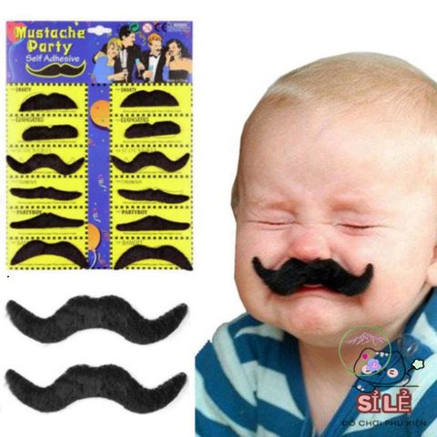 Râu Dán Halloween Vui Nhộn - Phụ Kiện Cosplay Độc Đáo Mùa Lễ Hội Thú Vị Cho Bạn Bè và Gia Đình